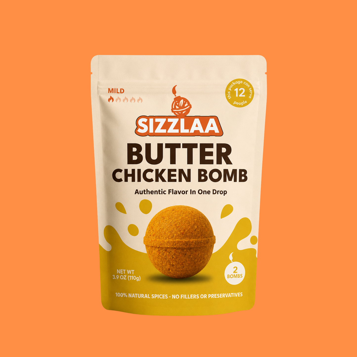 Butter Chicken bomb