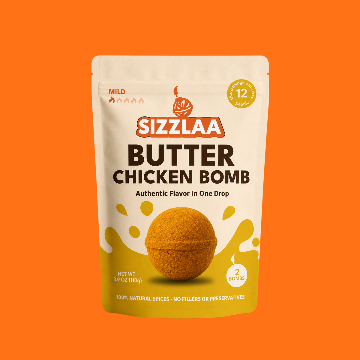 Butter Chicken bomb
